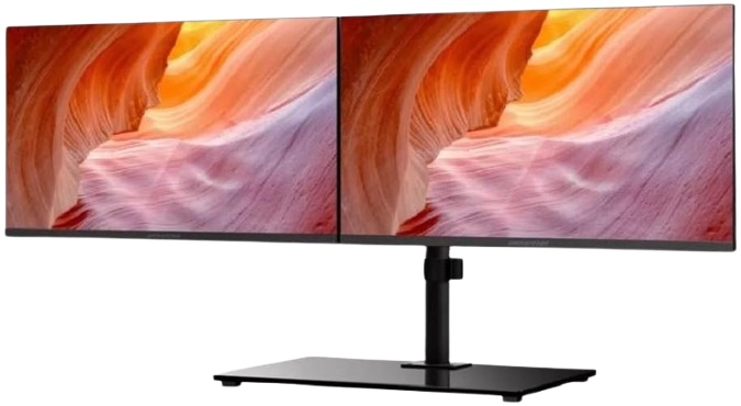 AirFrame Workstation - 2X 21 FHD Monitors, VESA Mount Included